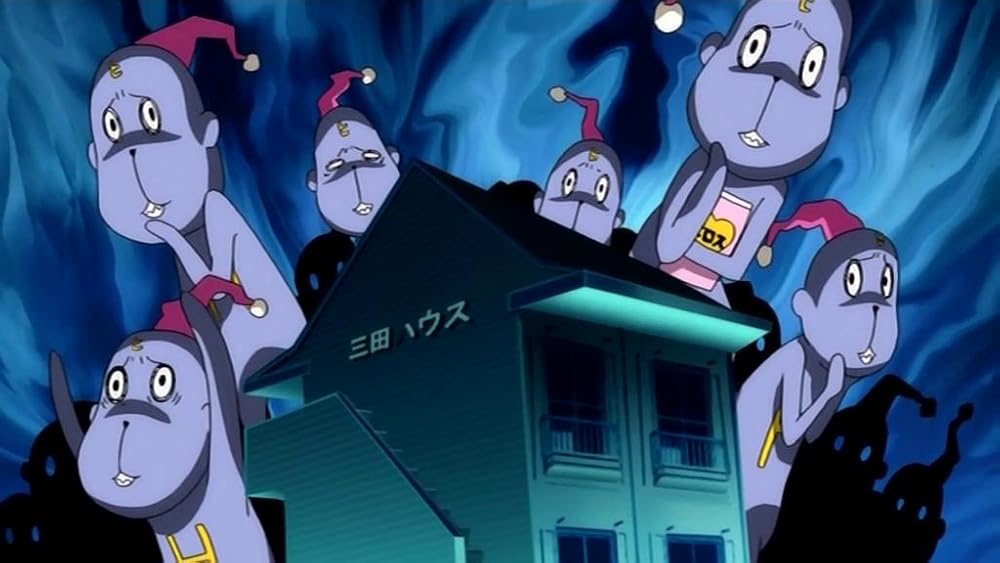 The little "conspiracy" creatures that laugh at Satou's mistakes - Welcome to the N.H.K.